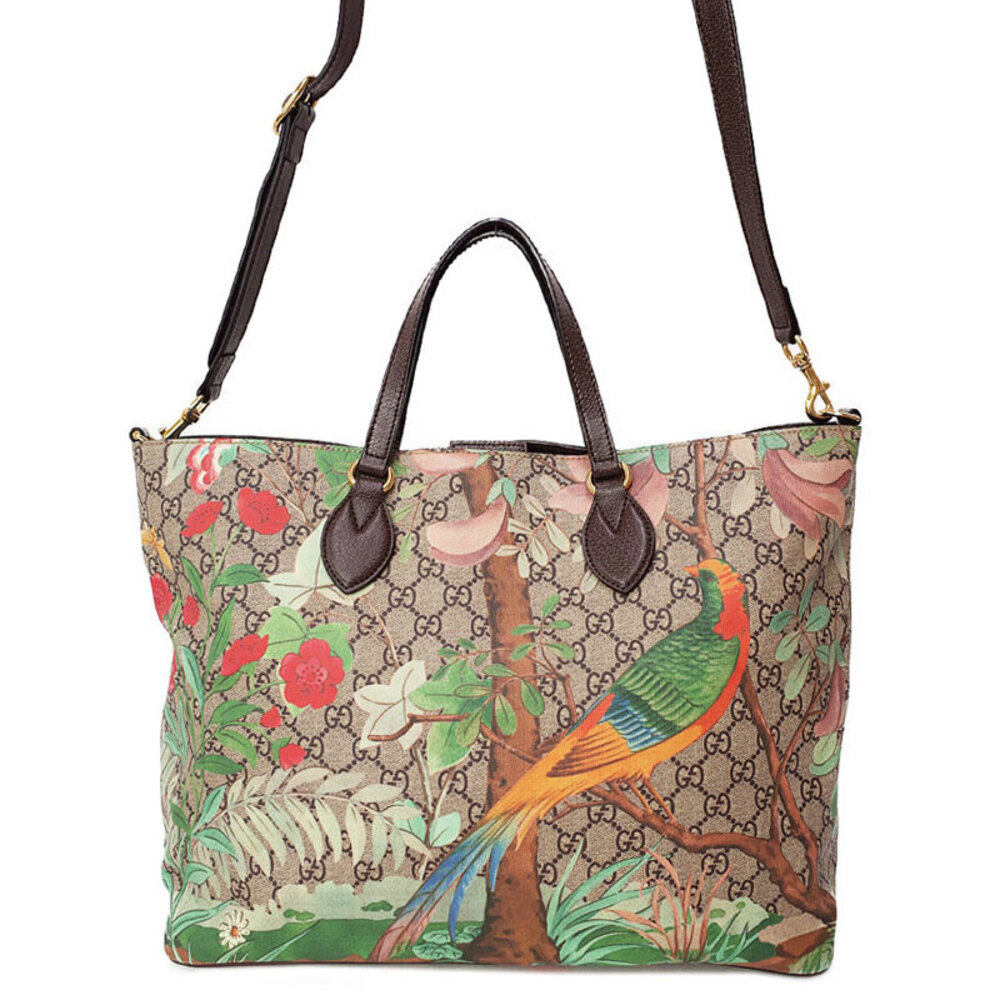 GUCCI Tian GG Supreme Tote Bag